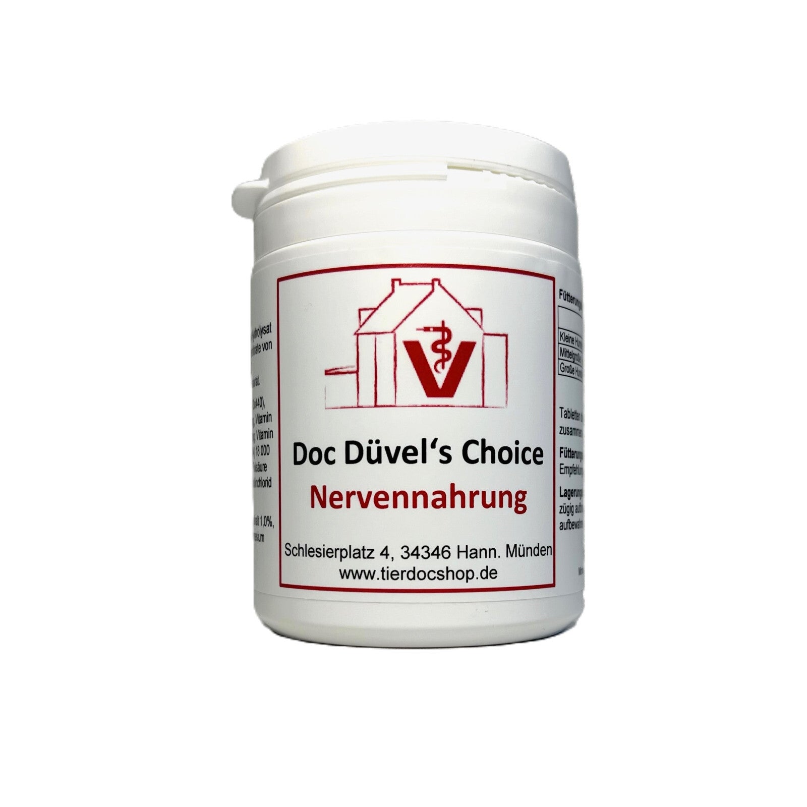 Doc Düvel's Choice Nervennahrung Hund 120 Tabl. Sedarom