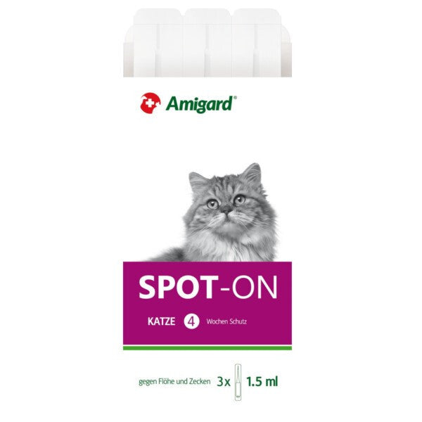 Amigard Spot-on Katze 3 x 1,5ml