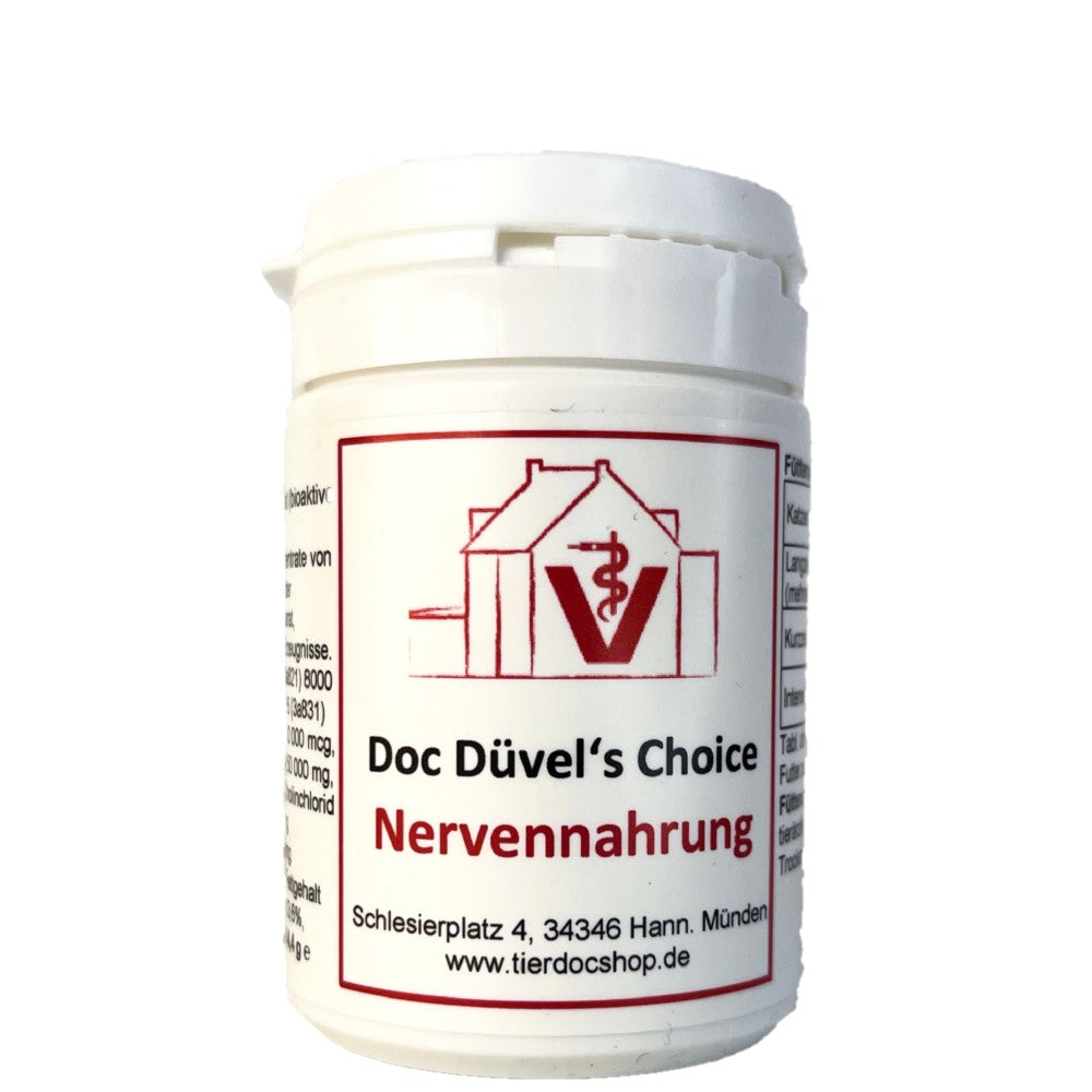 Doc Düvel's Choice Nervennahrung Katze 72 Tabl. Sedarom