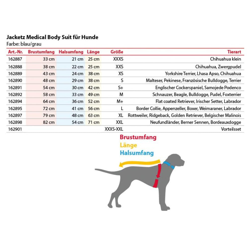 Jacketz Medical Body Hund