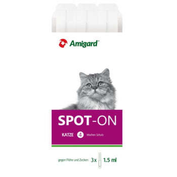 Amigard Spot-on Katze 3 x 1,5ml