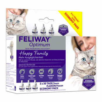 Feliway Optimum Nachfüllflakon 3 x 30 Tage VP