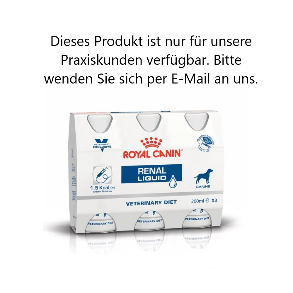 Royal Canin Renal Liquid 3 x 200g für Hunde