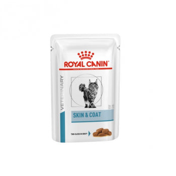 Royal Canin Skin & Coat Feine Stückchen in Soße 12x85g