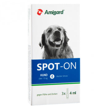 Amigard Spot-on Hunde bis 30kg 3 x 4ml