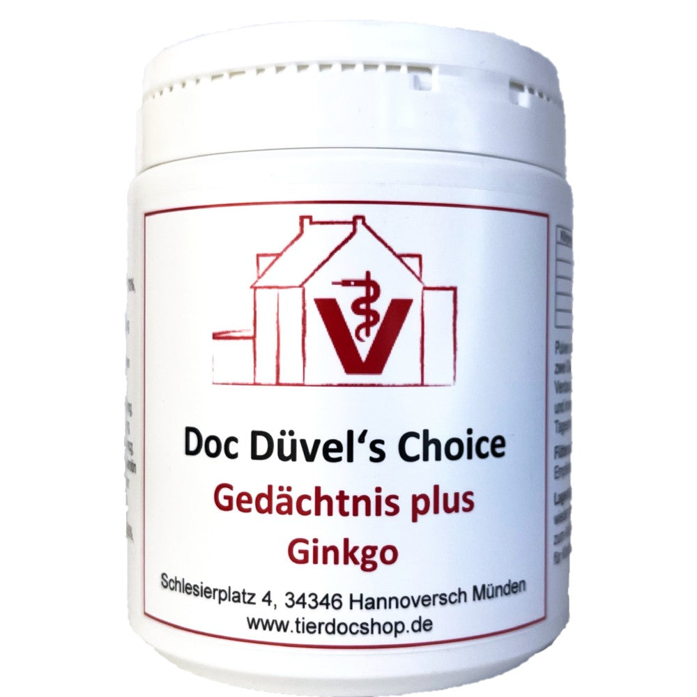 Doc Düvel's Choice Gedächtnis plus Ginkgo