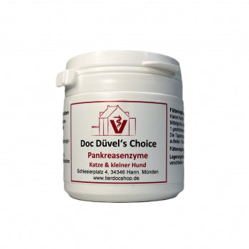 Doc Düvel's Choice Pankreasenzyme Katze & kleiner Hund 60g Almazyme
