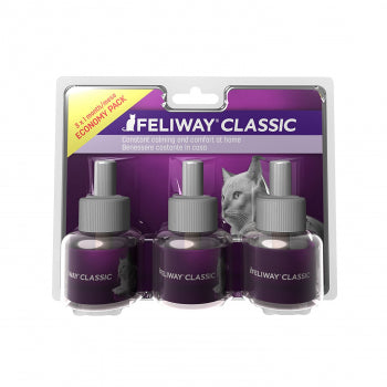 Feliway Classic 3 x Nachfüllflakon 30 Tage