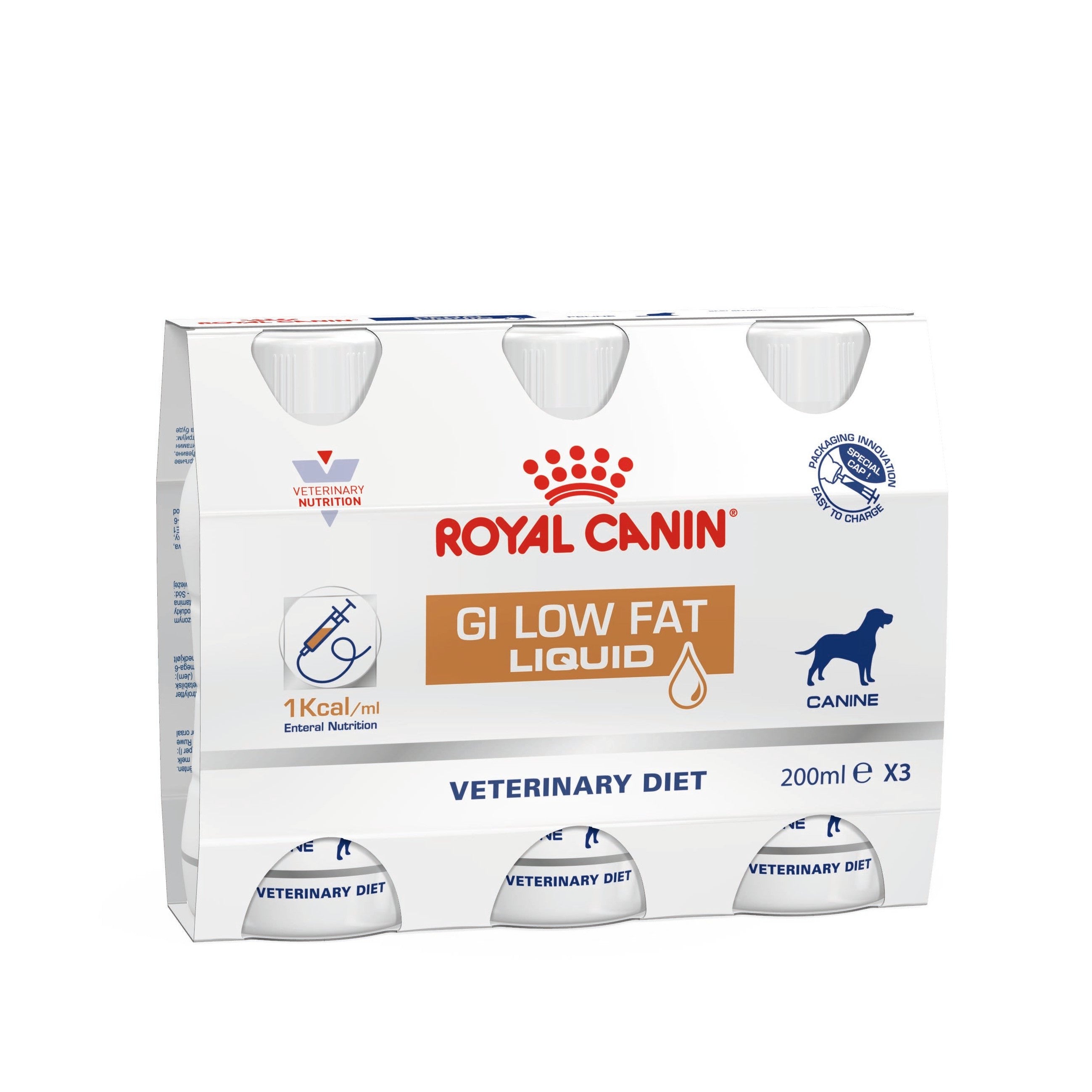 Royal Canin GI Low Fat Liquid 3x200g