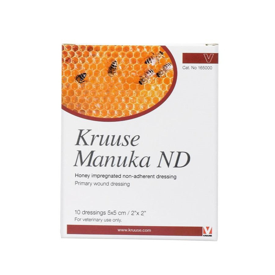 Kruuse Manuka ND nicht klebende Wundauflage 5x5cm 10 Stk.