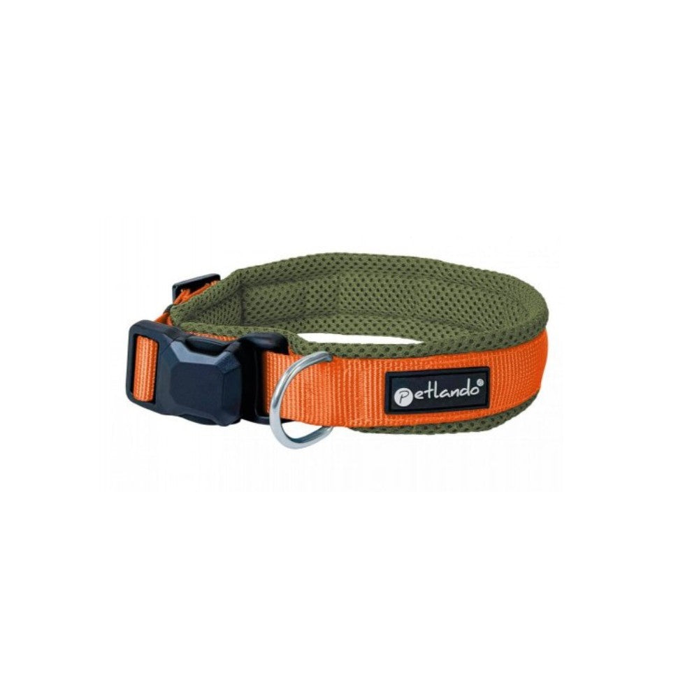 Petlando Magnetech Halsband olive/orange