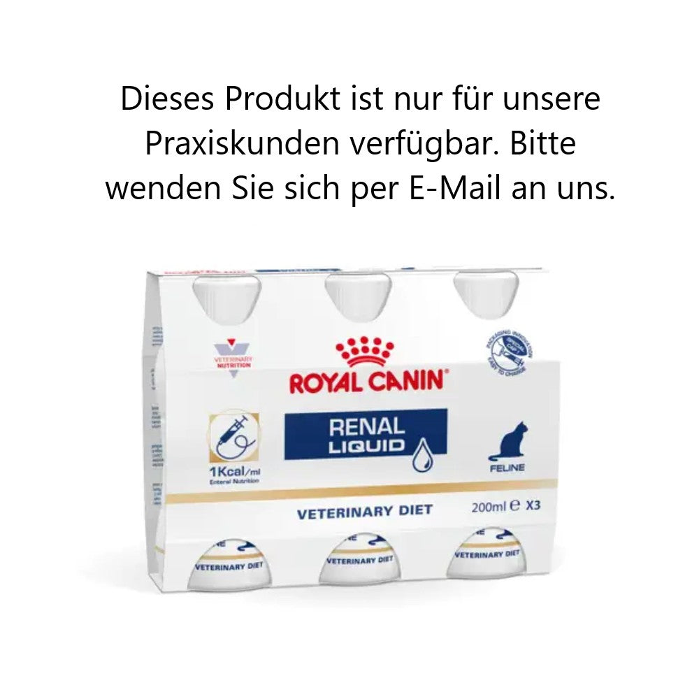 Royal Canin Renal Liquid 3 x 200g für Katzen