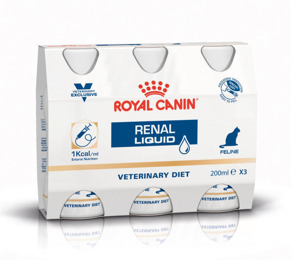 Royal Canin Renal Liquid 3 x 200g Feline
