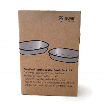 SureFeed Edelstahlschalen Set für Futterautomat